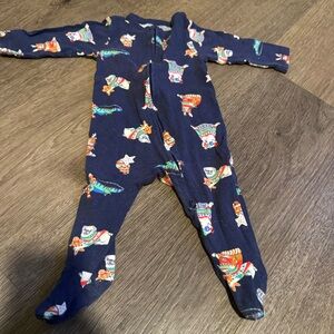 Old Navy Christmas Baby PJs